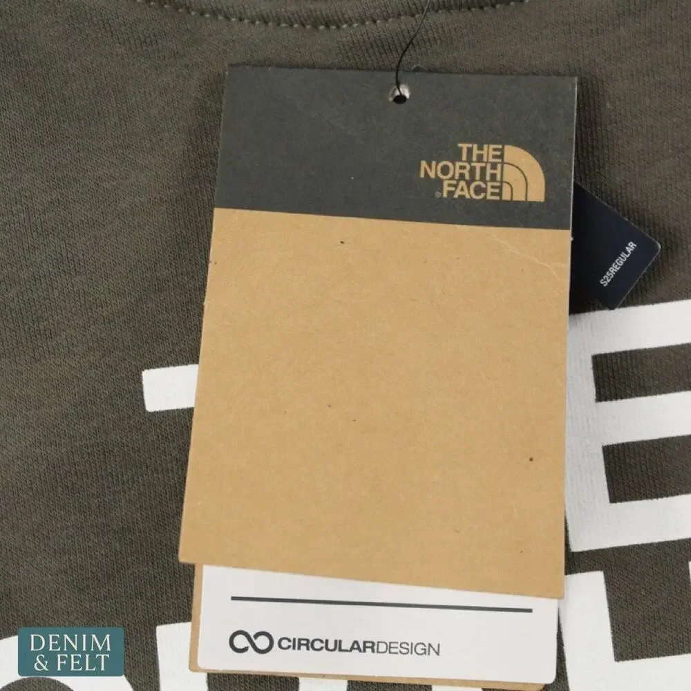 NEW The North Face Evo Half Dome Hoodie New Taupe Green Pullover‎ Streetwear MED
